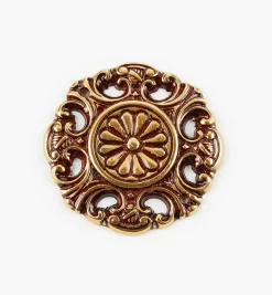 Lee Valley Project Supplies>Cast Brass Appliqué Rosette Accents