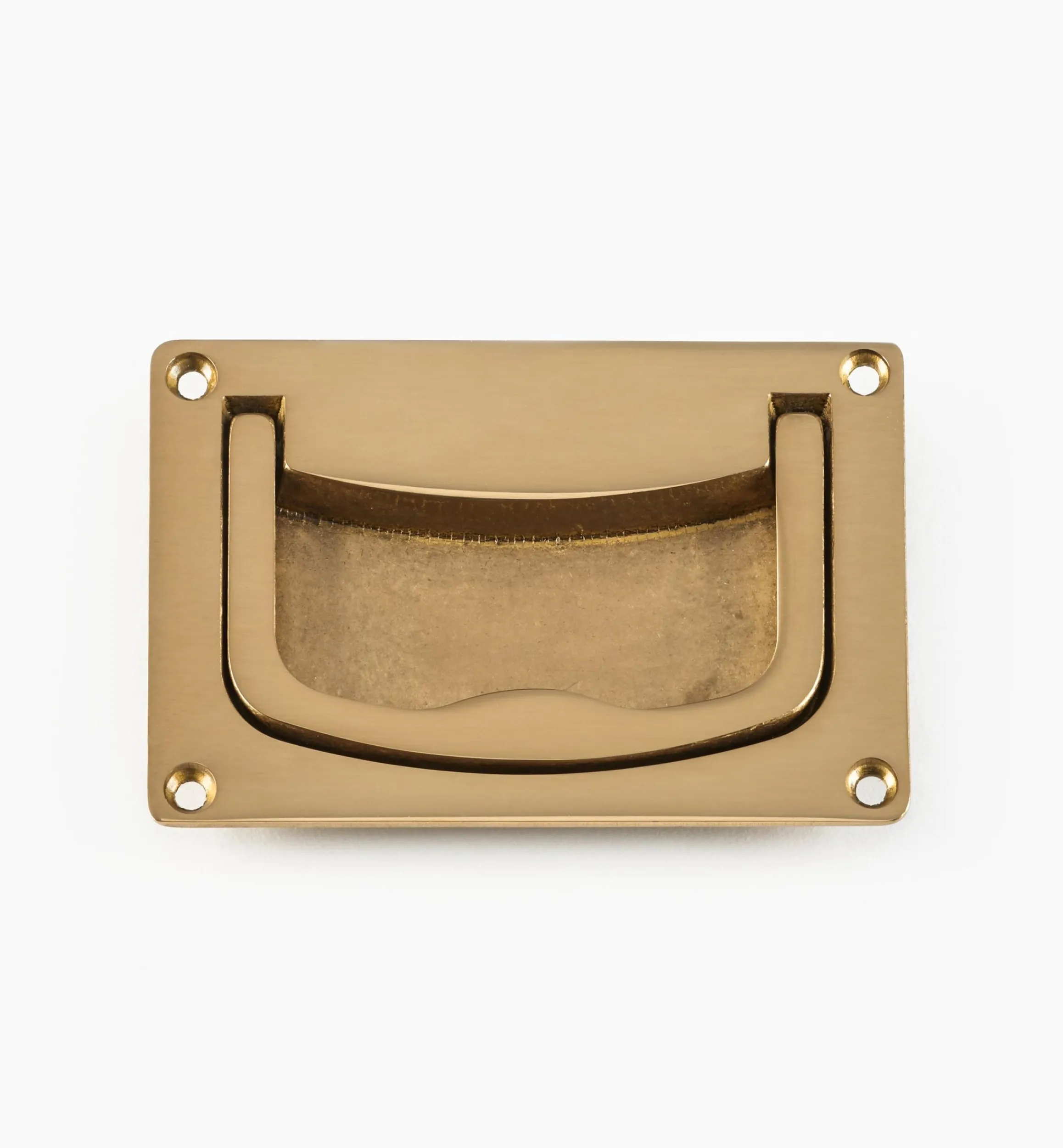 Lee Valley Handles>Cast Brass Recessed Handles