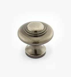 Lee Valley Knobs>Cast Brass Ring Knob
