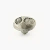 Lee Valley Knobs>Cast Pewter Oval Knob