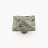 Lee Valley Knobs>Cast Pewter Square Knob