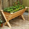 Lee Valley Container Gardening>Cedar Wedge Planter