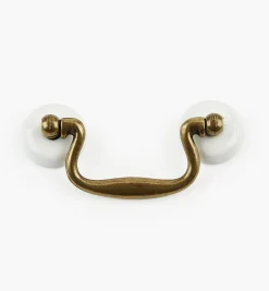 Lee Valley Pulls>Ceramic Die-Cast Bail Pulls