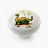 Lee Valley Knobs>Ceramic Dinosaur Knob