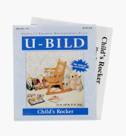 Lee Valley Plans>Child's Rocker Plan