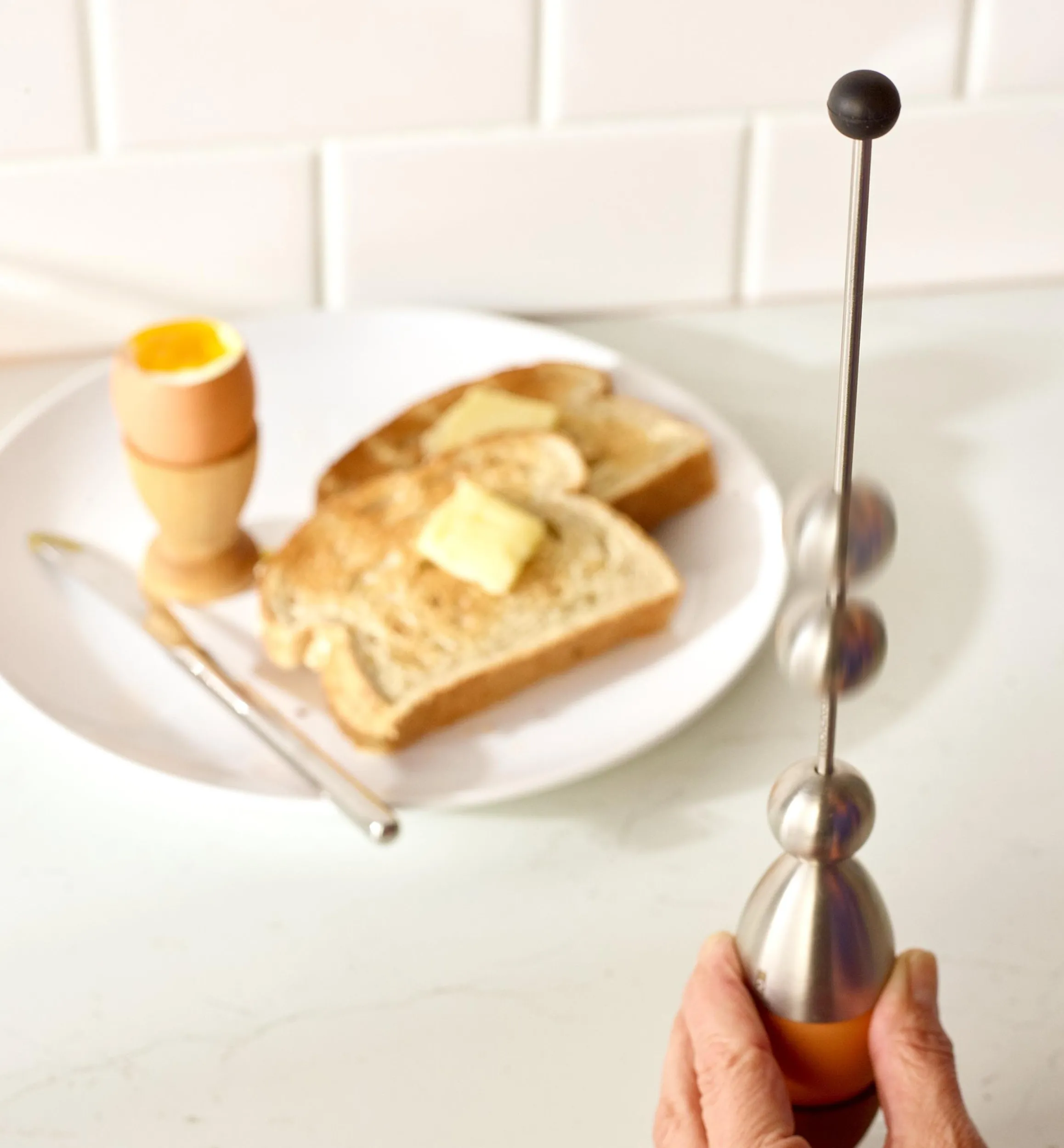 Lee Valley Knives & Cutlery>Clack Soft-Boiled Egg Topper