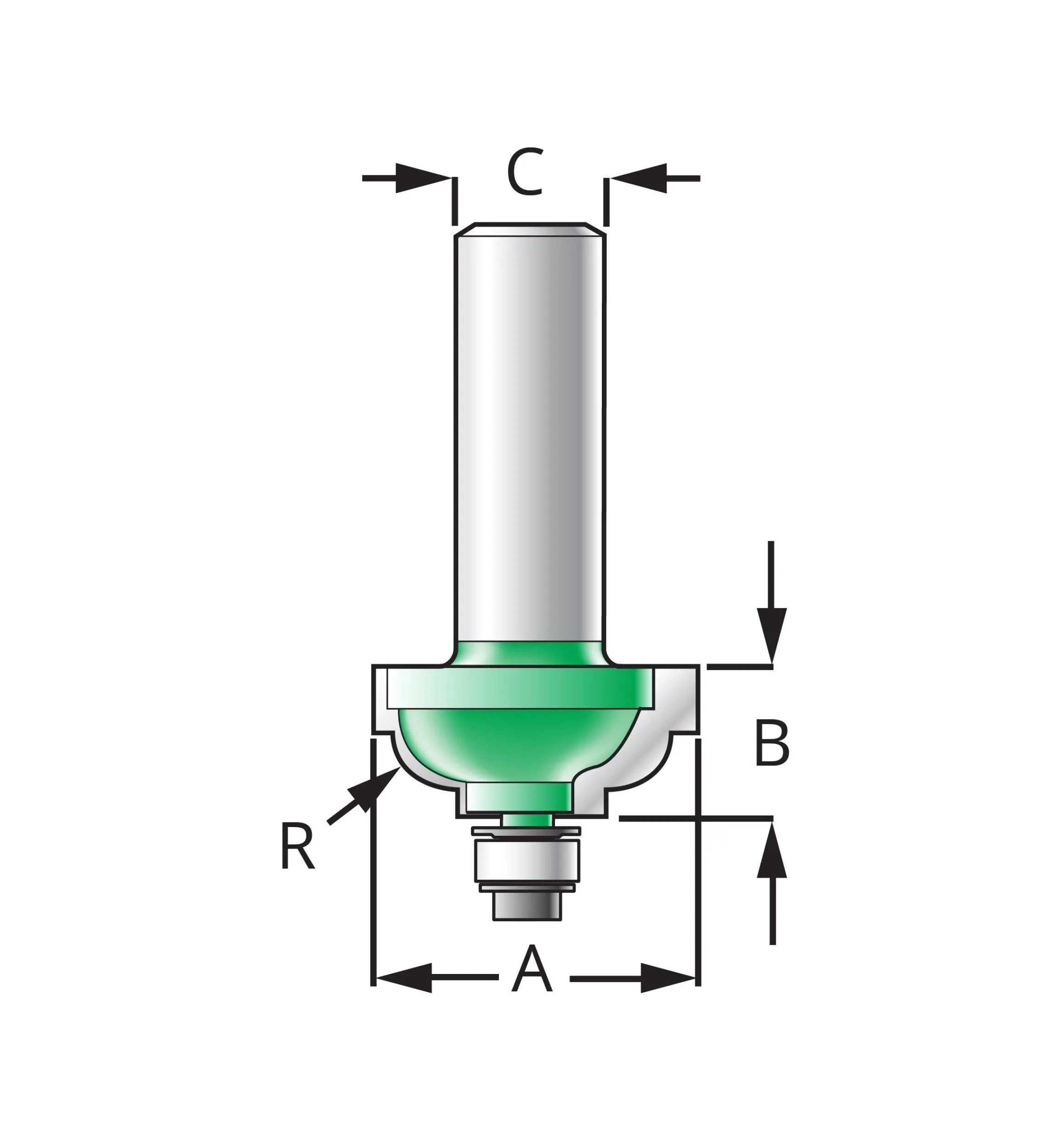 Lee Valley Routing>Classic Cove Bits