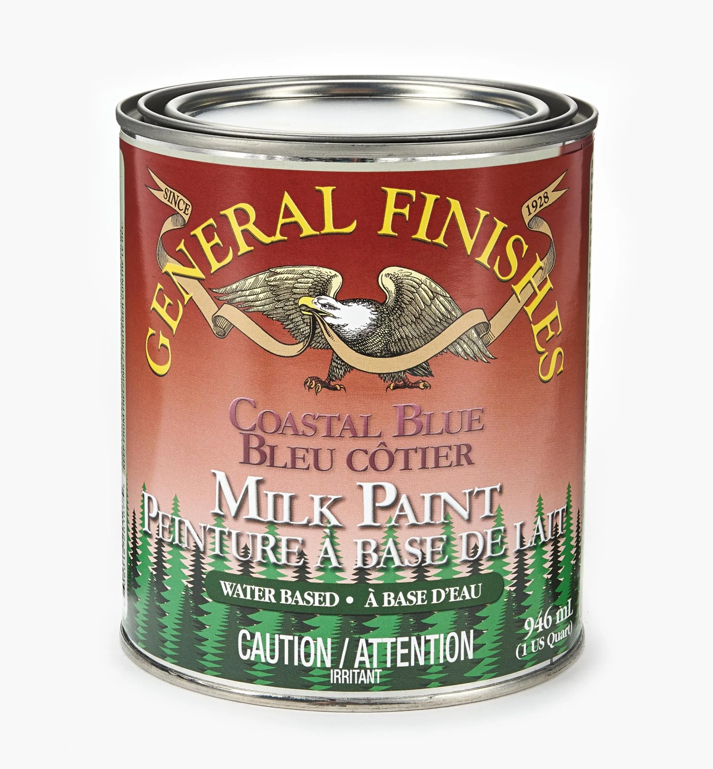 Lee Valley Supplies>Coastal Blue General Milk Paint