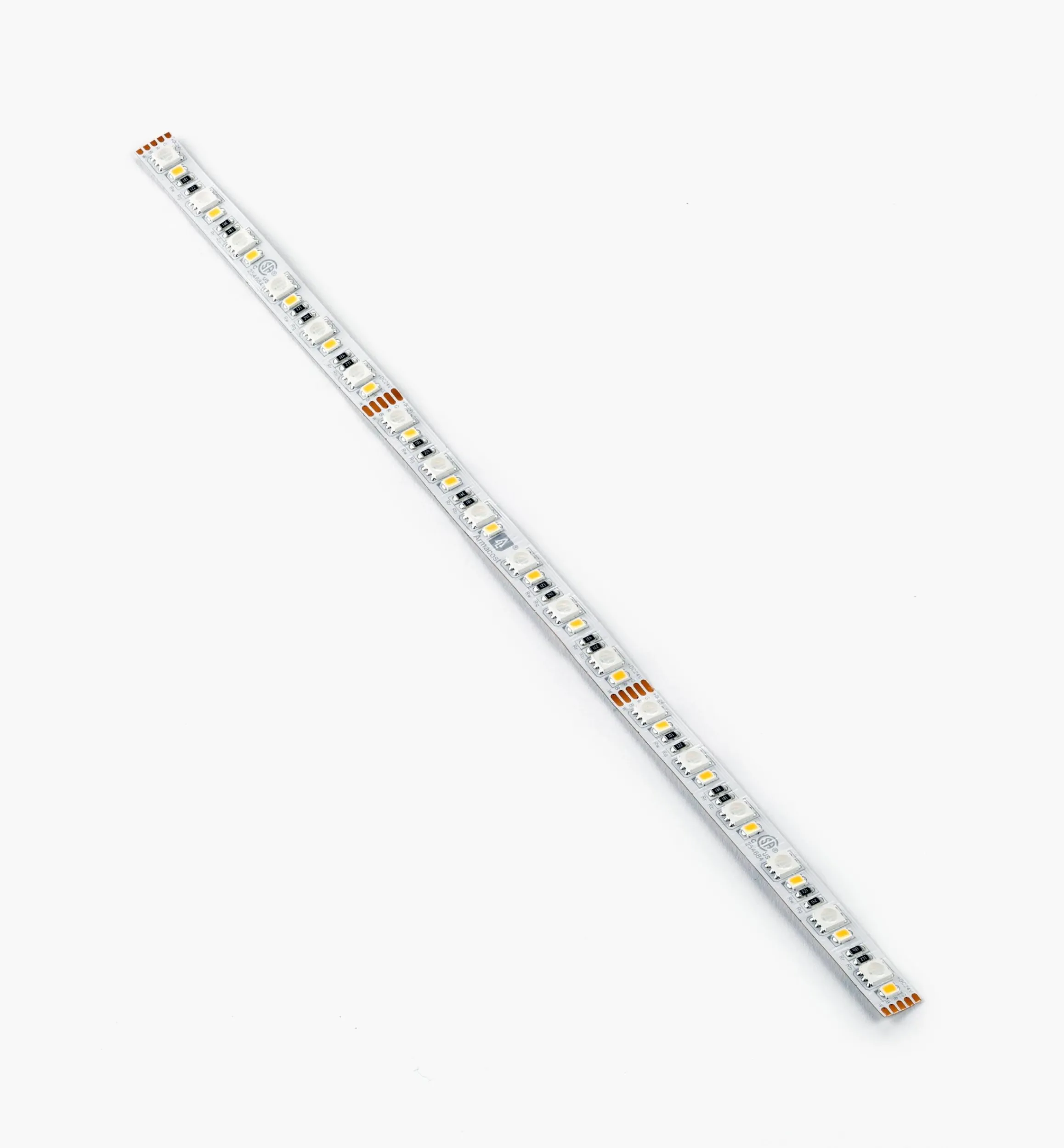 Lee Valley Lighting>Color-Controlled RGB+W LED Tape Lights By The Foot, 60+60 LEDs/m