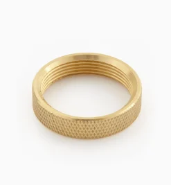 Lee Valley Routing>Common Ring Nut For 1 3/16" And 1 3/4" Brass Template Guides And 1 3/4" Router Plate Inserts