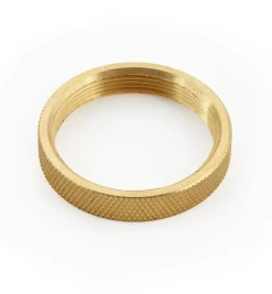 Lee Valley Routing>Common Ring Nut For 1 3/16" And 1 3/4" Brass Template Guides And 1 3/4" Router Plate Inserts