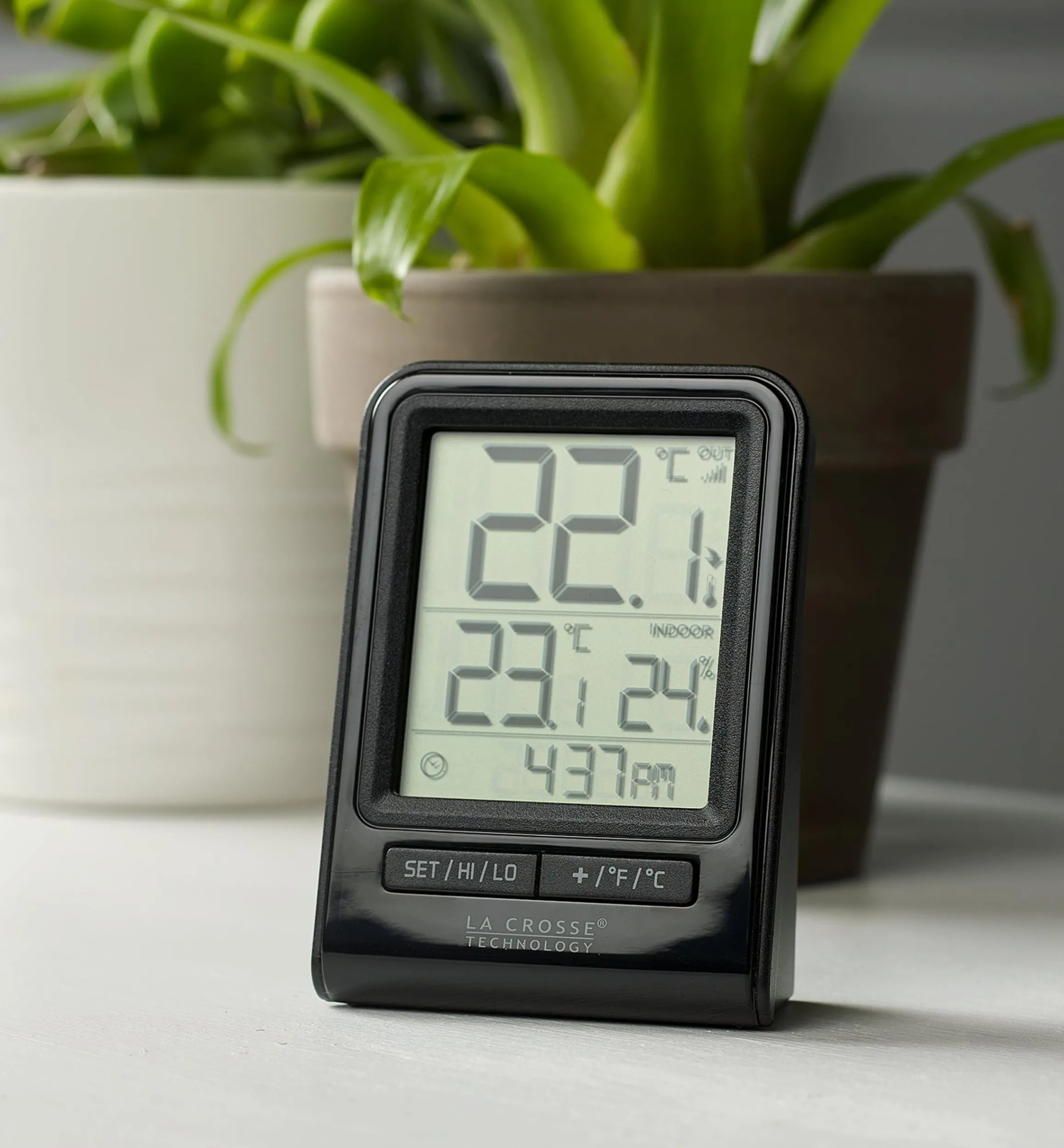 Lee Valley Weather Measurement>Compact Wireless Thermometer