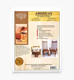 Lee Valley Plans>Contemporary Captain & Side Dining Chairs Plan