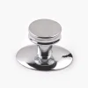 Lee Valley Knobs>Contemporary Chrome-Plate De Novo Knob