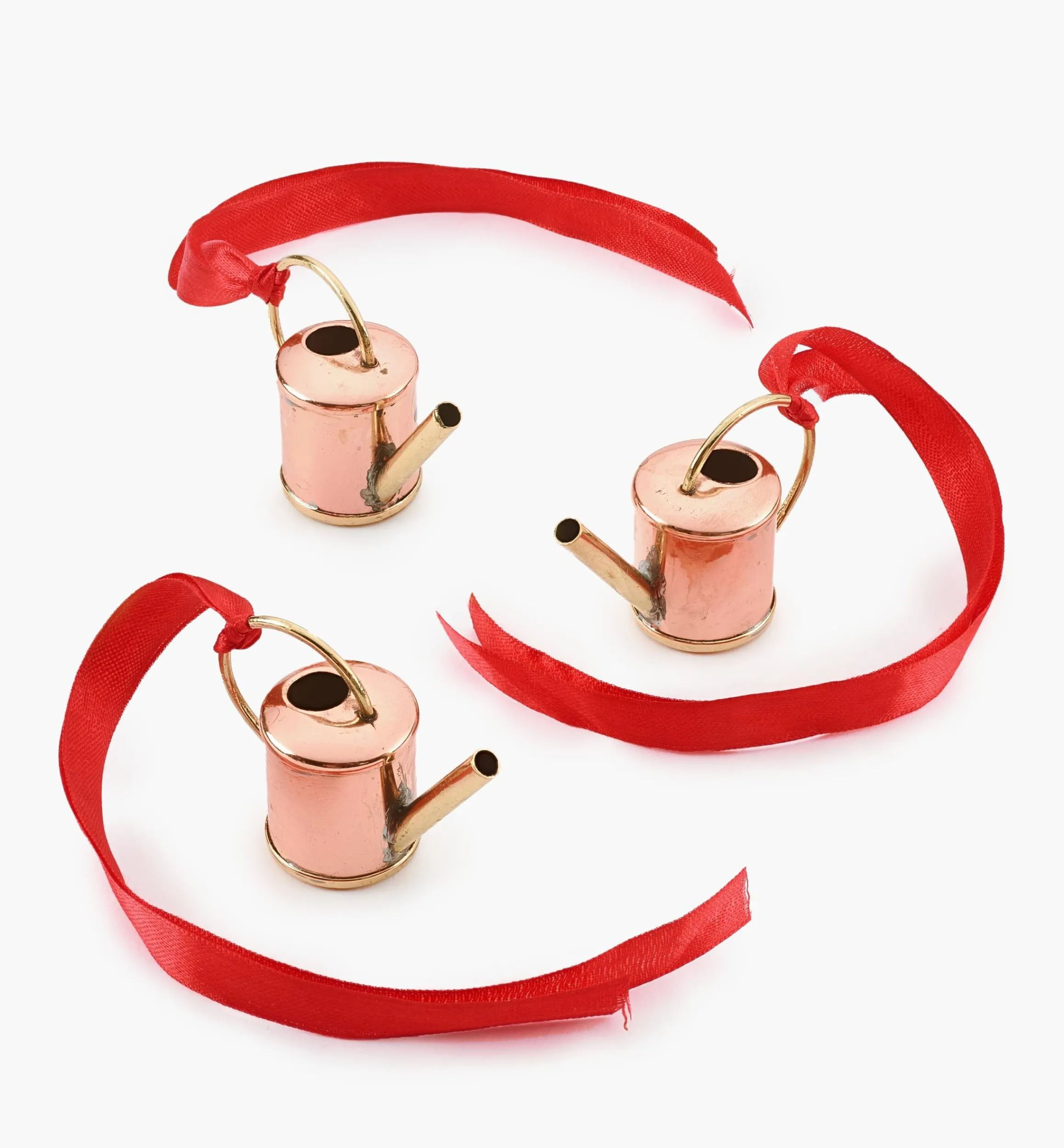 Lee Valley Décor>Copper Watering Can Ornaments