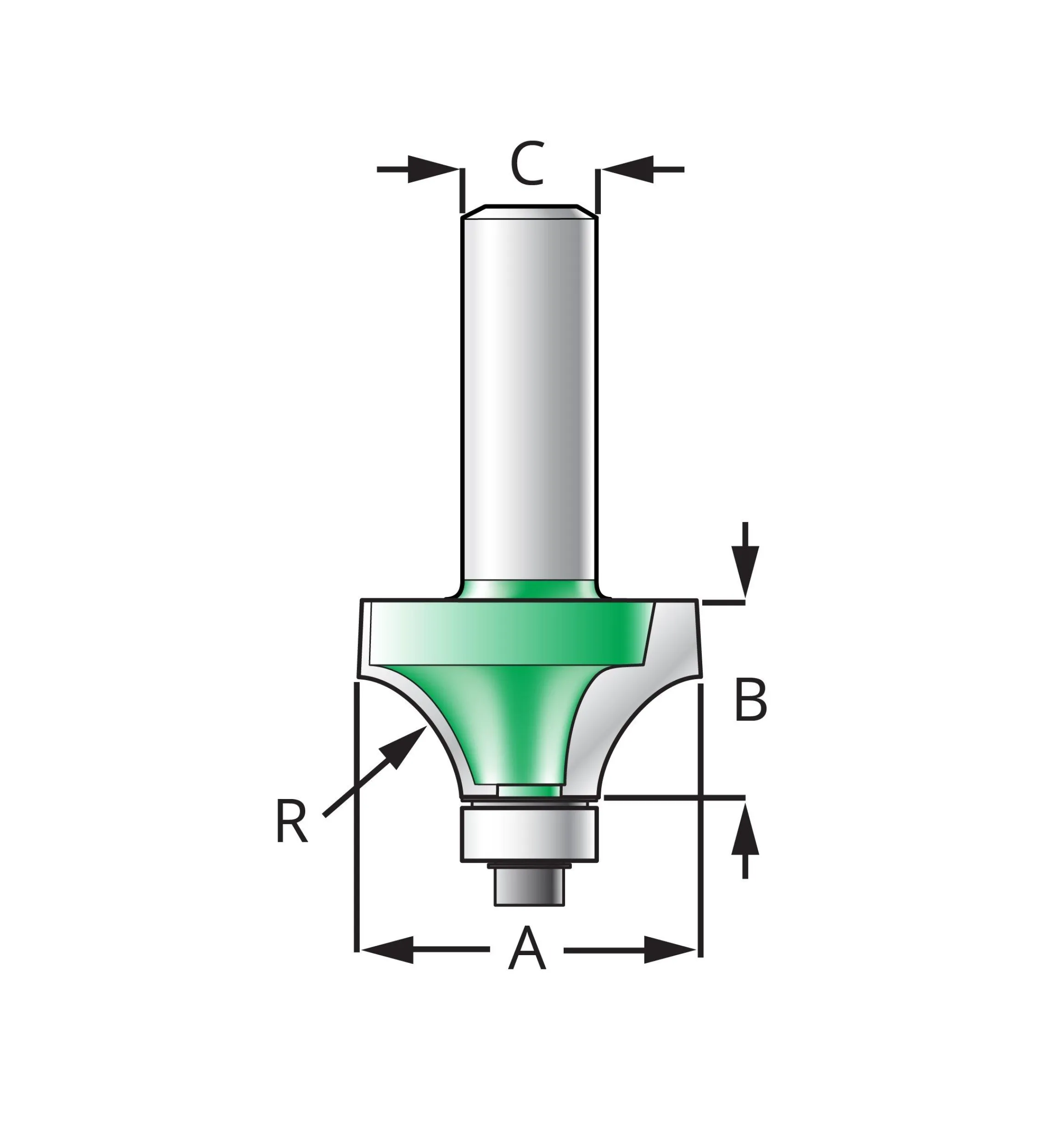 Lee Valley Routing>Corner Round Over Bits