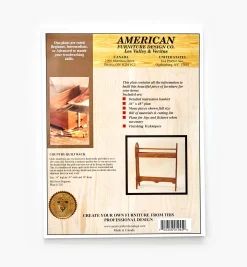 Lee Valley Plans>Country Quilt Rack Plan