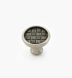 Lee Valley Knobs>Crosshatch Pattern Knob