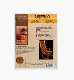 Lee Valley Plans>Curly Maple Rocker Plan