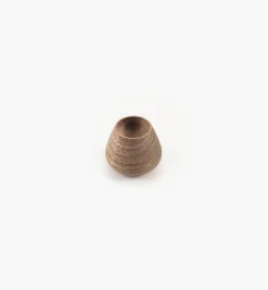 Lee Valley Knobs>Danish Walnut Flowerbud Knobs