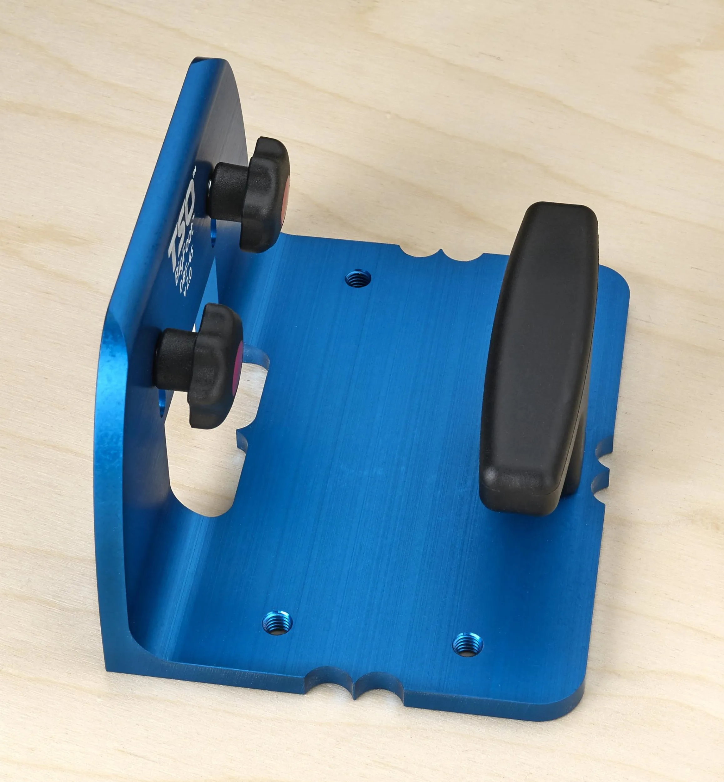 Lee Valley Power Tool Accessories>DBF-45 V2.0 BigFoot Base Support Bracket For Festool Domino