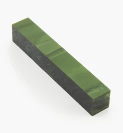 Lee Valley Supplies>Deep Green Acrylic Acetate Pen Blank