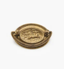 Lee Valley Pulls>Deer Plate Pulls