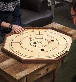 Lee Valley Toys & Games>Deluxe Crokinole, Checker & Chess Board