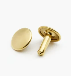 Lee Valley Project Supplies>Double-Capped Leatherworking Rivets By ABC Morini