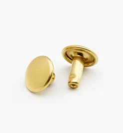 Lee Valley Project Supplies>Double-Capped Leatherworking Rivets By ABC Morini