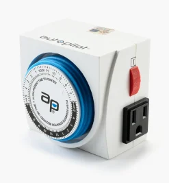 Lee Valley Power Cords & Bars>Double-Outlet Timer