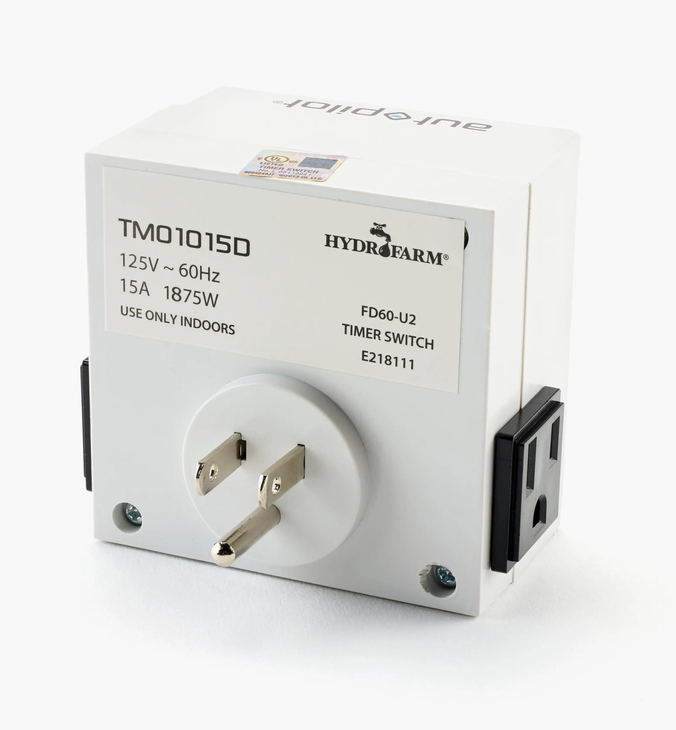 Lee Valley Power Cords & Bars>Double-Outlet Timer