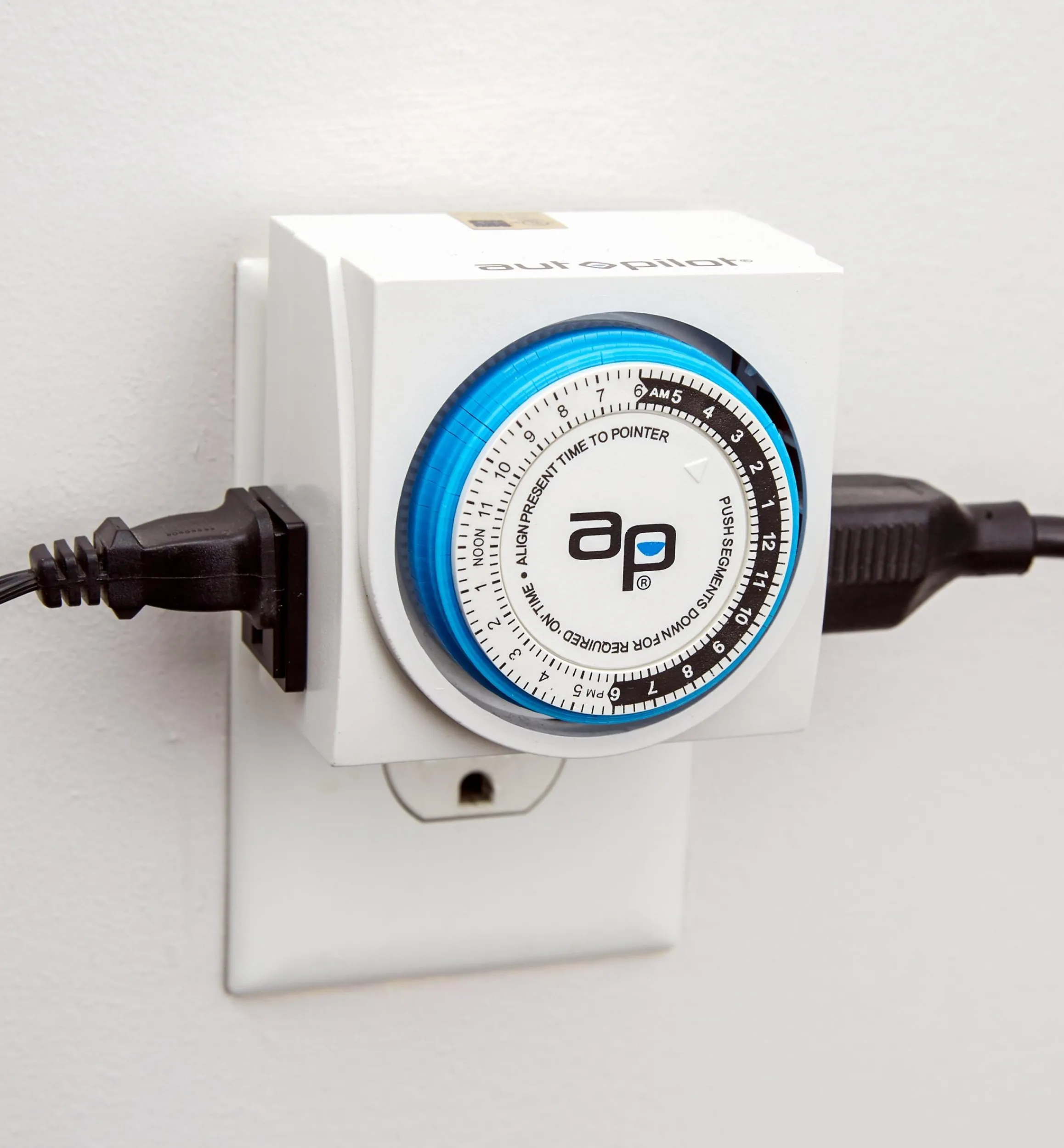 Lee Valley Power Cords & Bars>Double-Outlet Timer