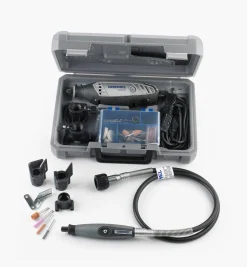 Lee Valley Power Tools>Dremel 3000-2/28 Rotary Tool Kit Bonus 36" Flex Shaft & Sharpening Attachment Kit