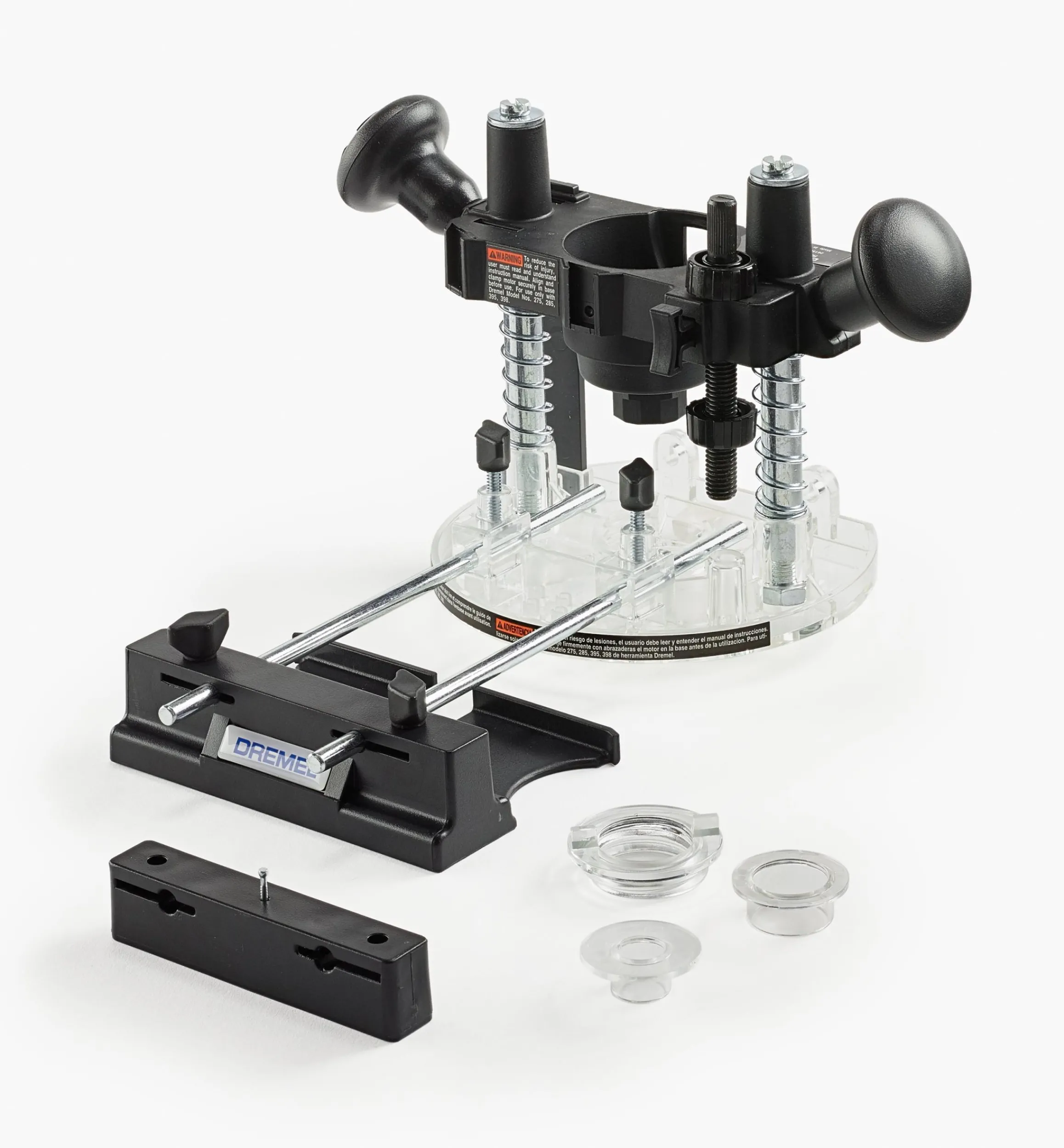 Lee Valley Routing>Dremel MultiPro Plunge Router Attachment