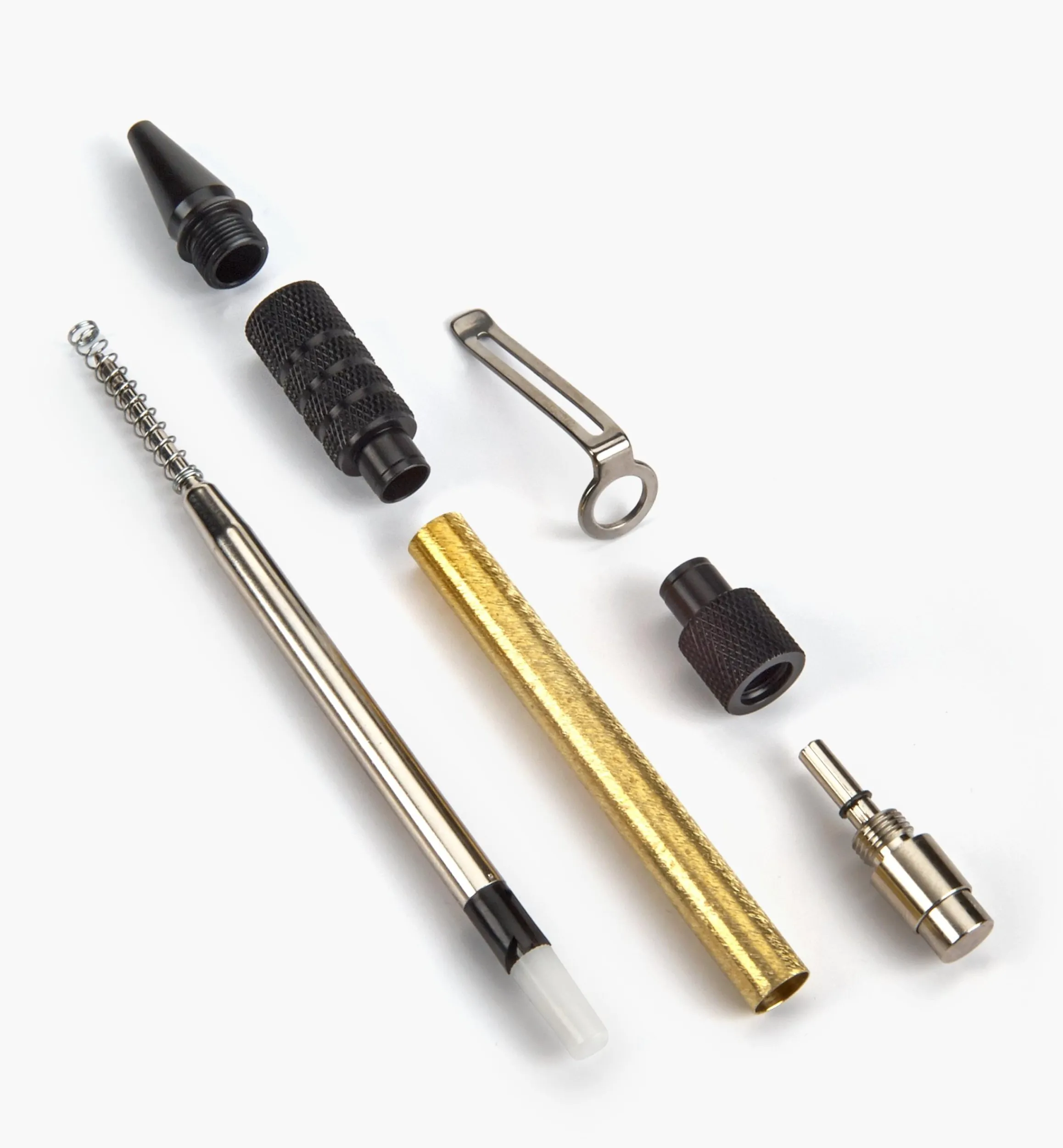Lee Valley Project Supplies>DuraClick EDC Ballpoint Pen Hardware
