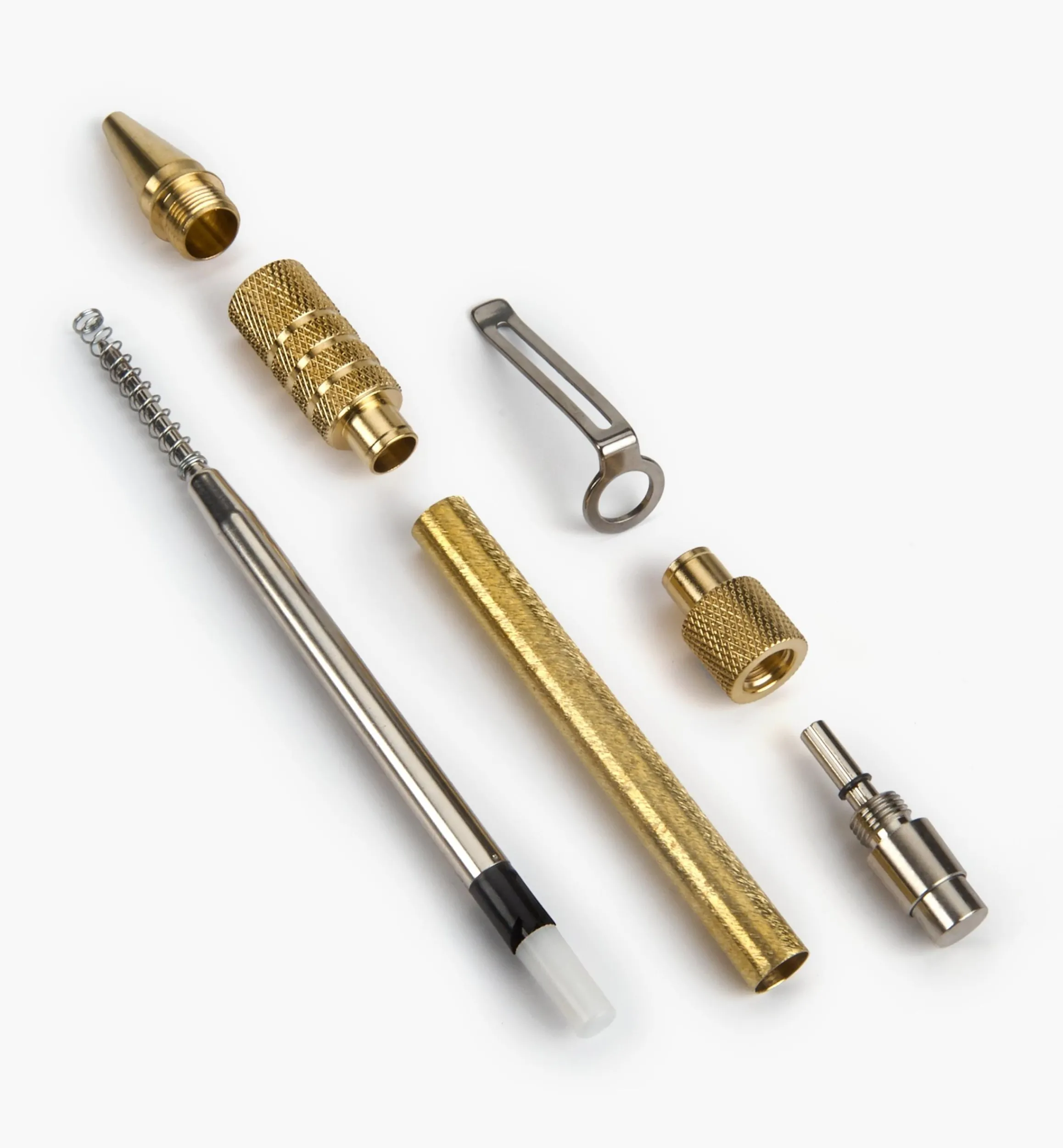 Lee Valley Project Supplies>DuraClick EDC Ballpoint Pen Hardware