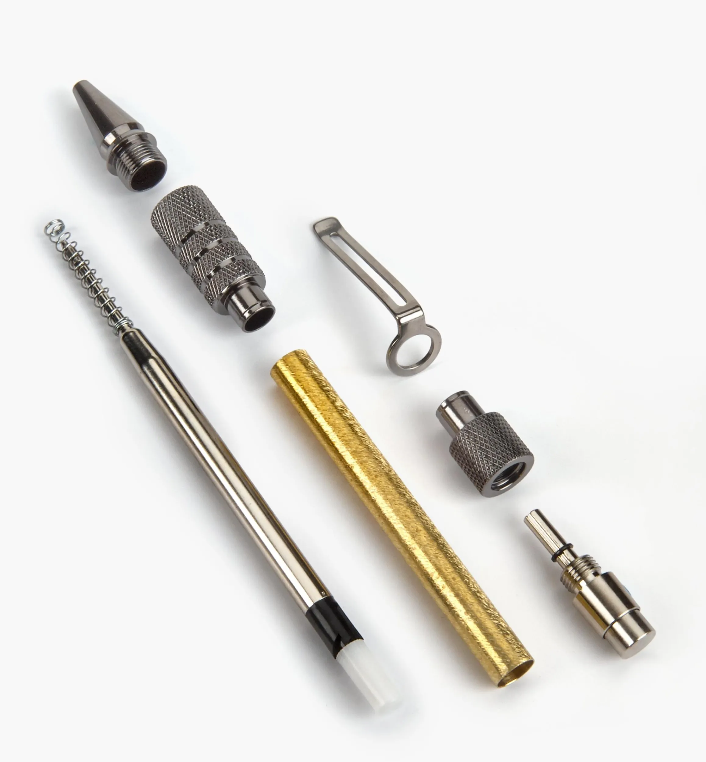 Lee Valley Project Supplies>DuraClick EDC Ballpoint Pen Hardware