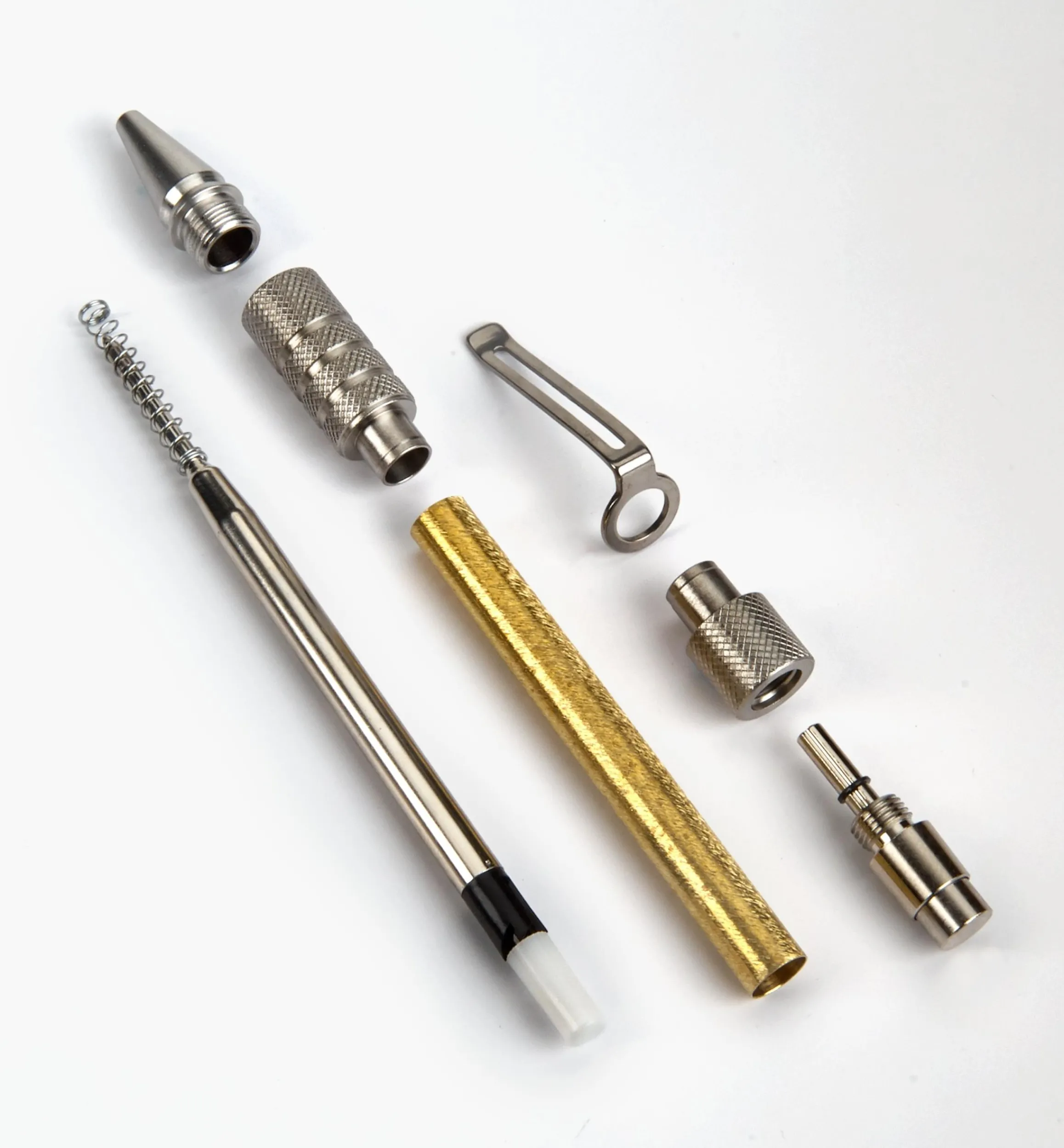 Lee Valley Project Supplies>DuraClick EDC Ballpoint Pen Hardware