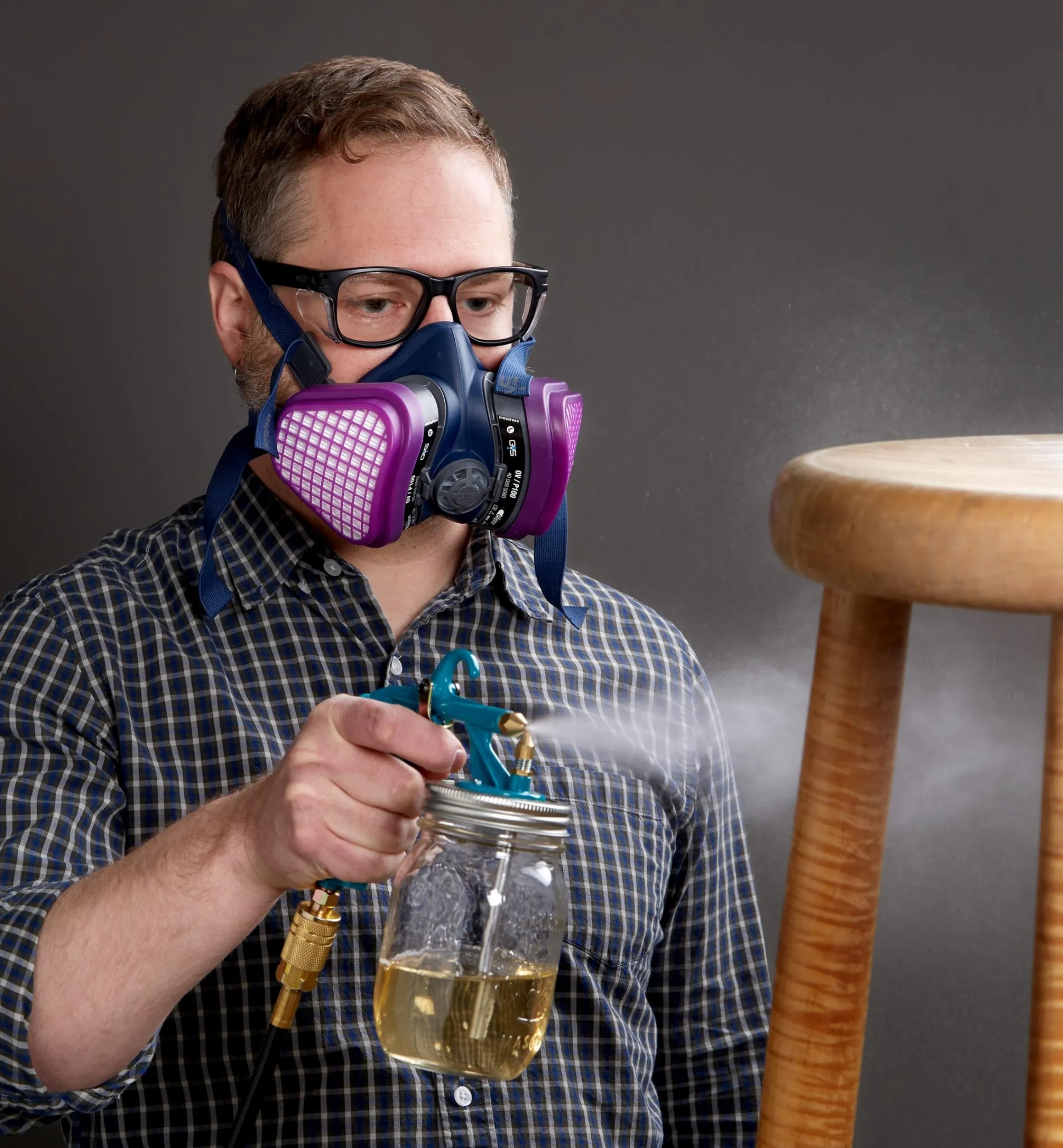 Lee Valley Safety Gear>Elipse Low-Profile Cartridge Respirator