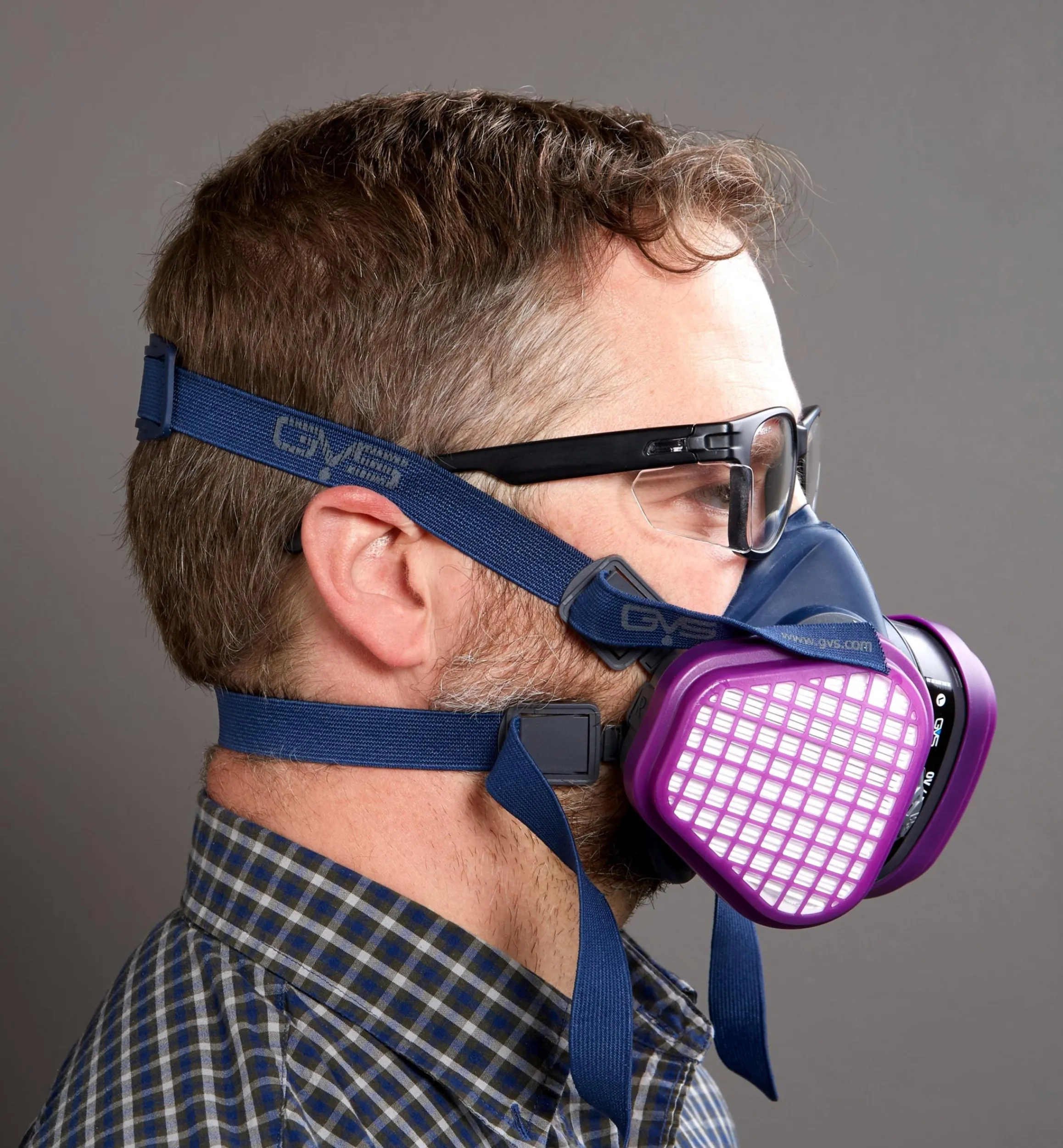 Lee Valley Safety Gear>Elipse Low-Profile Cartridge Respirator