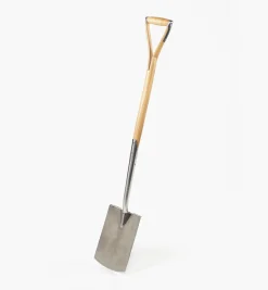 Lee Valley Spades>Ergonomic Ash-Handled Digging Spade