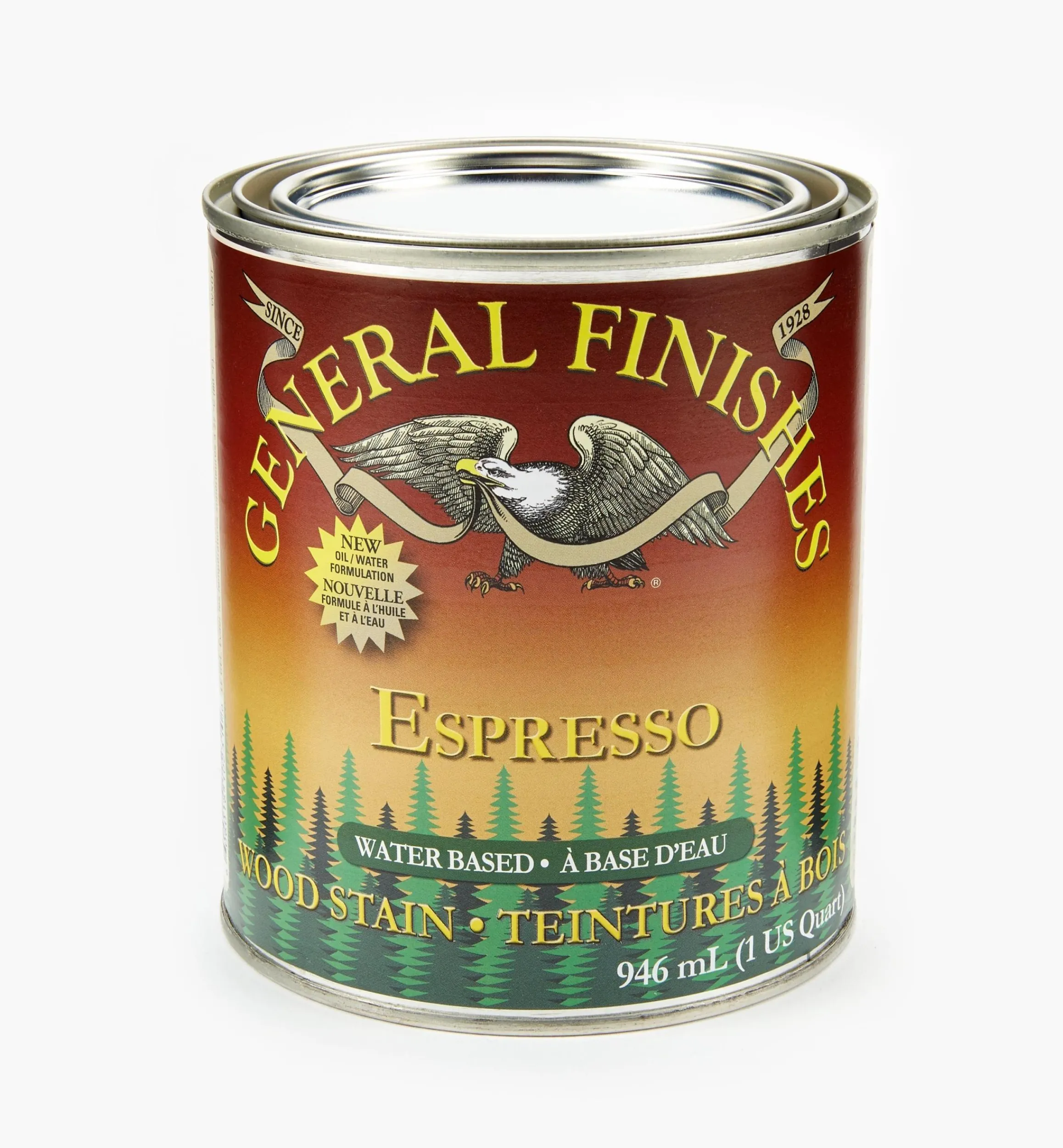 Lee Valley Supplies>Espresso General Water-Based Pigment Stain