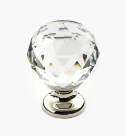 Lee Valley Knobs>Faceted Glass Knobs