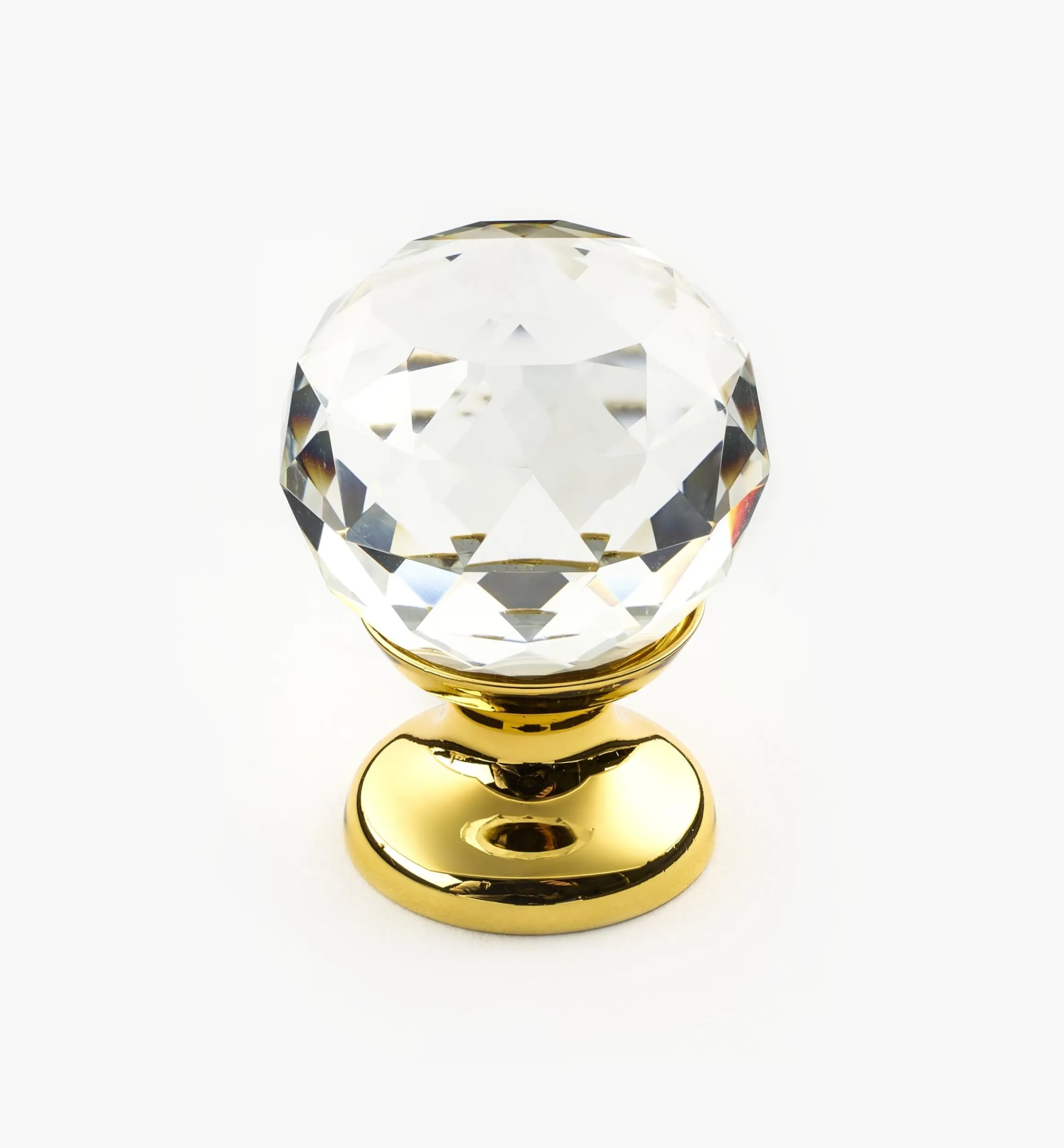 Lee Valley Knobs>Faceted Glass Knobs