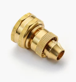 Lee Valley Hoses & Accessories>Female Brass Hose Coupler