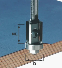 Lee Valley Routing>Festool Flush Trim Router Bit