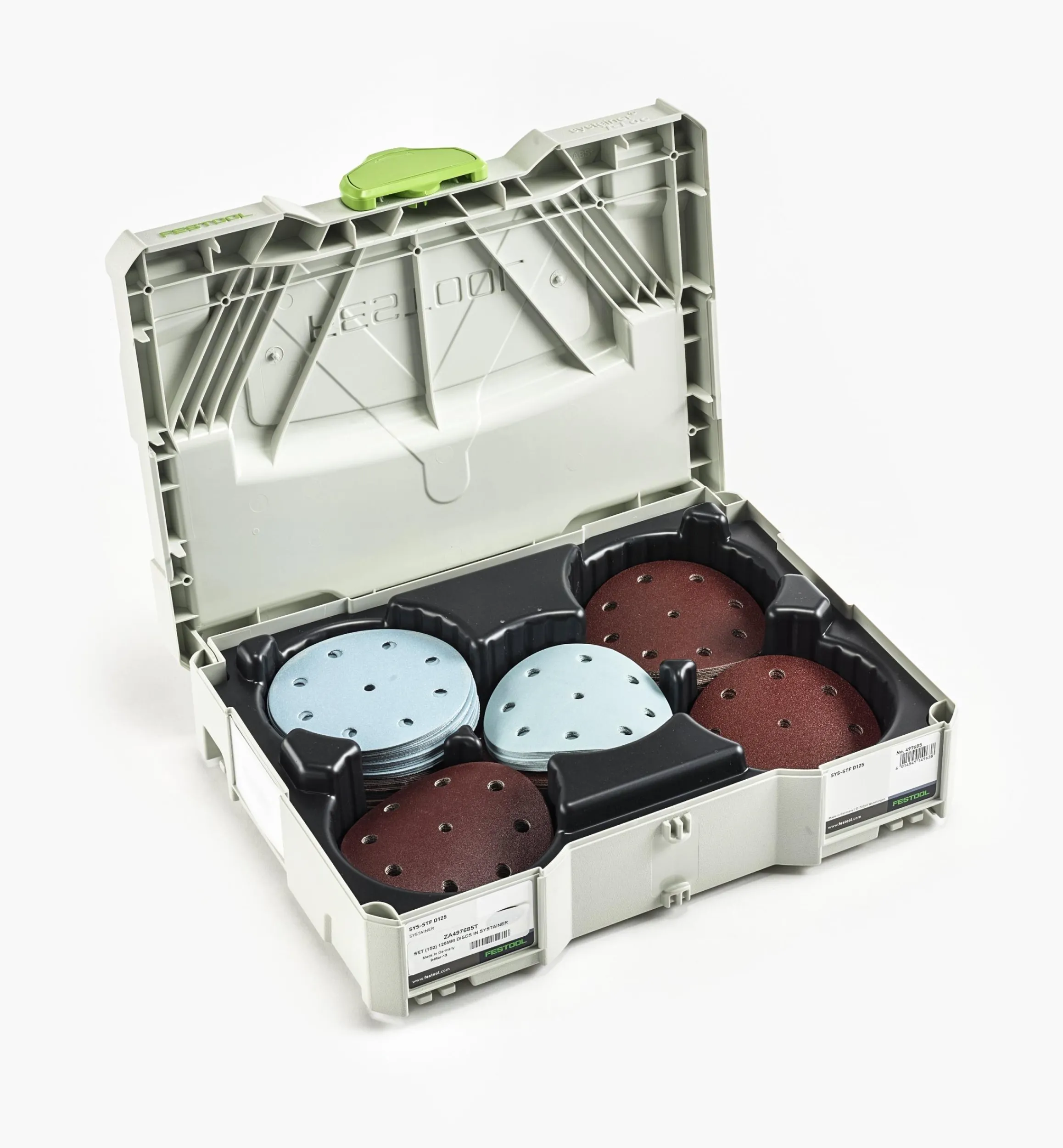 Lee Valley Supplies>Festool 125mm Sanding Disc Set