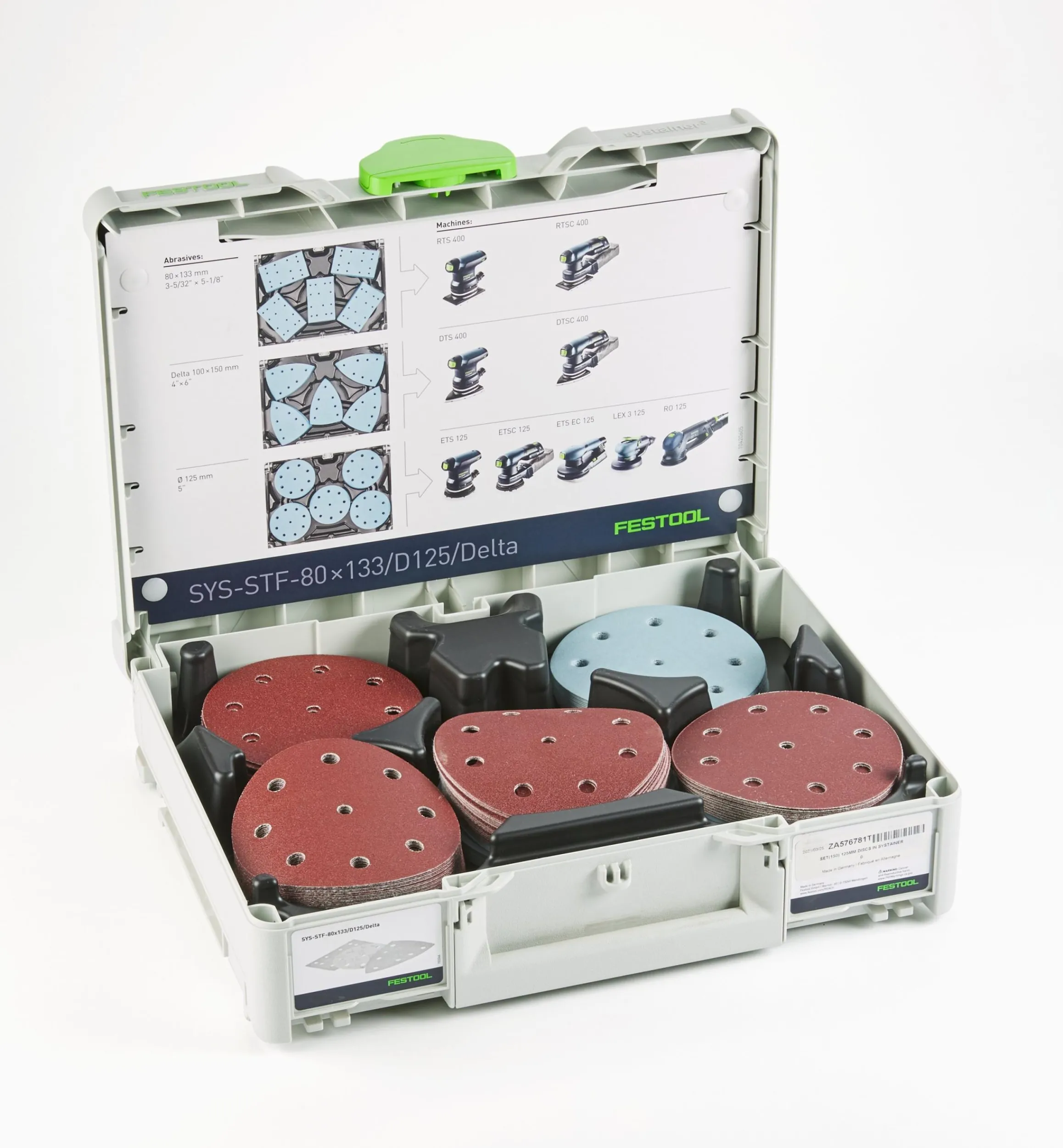 Lee Valley Supplies>Festool 125mm Sanding Disc Set
