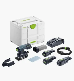 Lee Valley Power Tools>Festool RTSC 400 3,0 I Cordless Orbital Sander Set